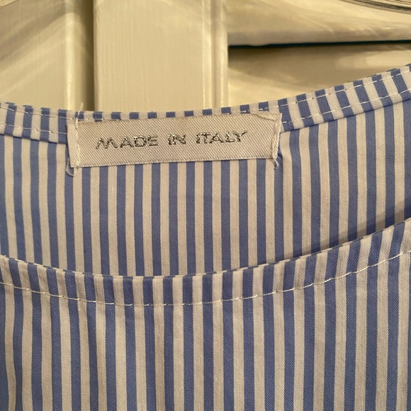 Chicwish blue & white top size M - Picture 2 of 5